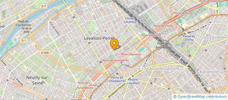 localisation de l'entreprise MADAME NEILA FRANCOIS à LEVALLOIS-PERRET