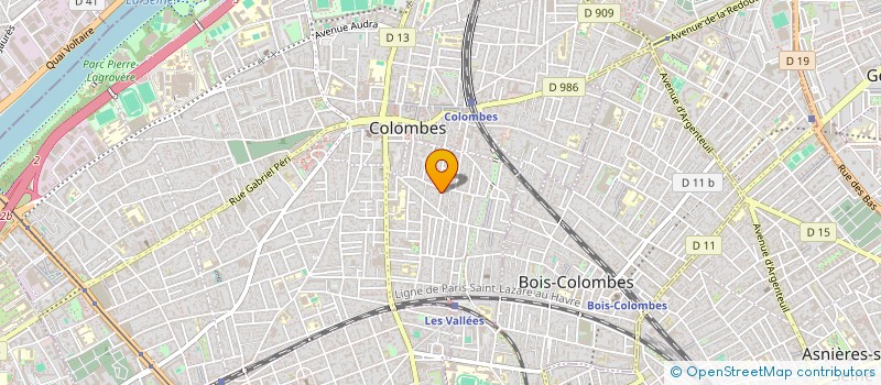 localisation de l'entreprise MADAME NEILA LATRECHE  COLOMBES