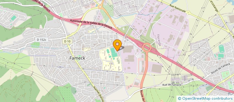 localisation de l'entreprise MADAME NEILLA ZITOUN  FAMECK