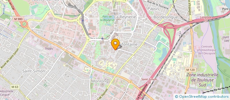 localisation de l'entreprise MADAME NEISSA TOURE  TOULOUSE