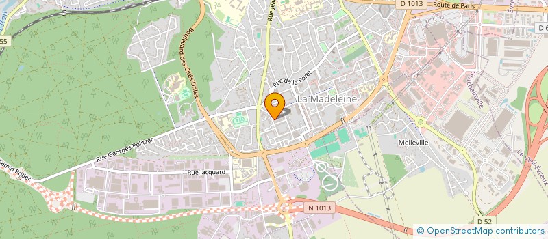 localisation de l'entreprise MADAME NEISSATA DRAME  EVREUX