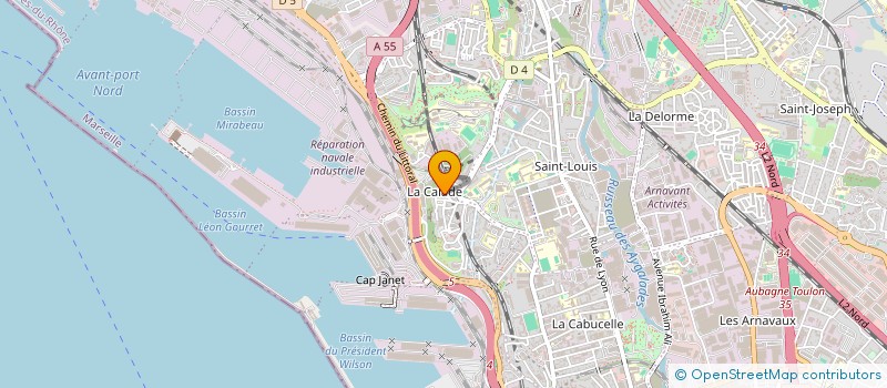localisation de l'entreprise MADAME NEJMA AYOUAZ à MARSEILLE