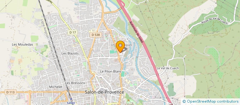 localisation de l'entreprise MADAME NEJOUA MERABTI  SALON-DE-PROVENCE