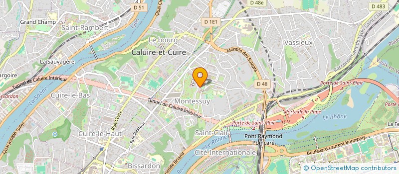 localisation de l'entreprise MADAME NEL JANSEN à CALUIRE-ET-CUIRE