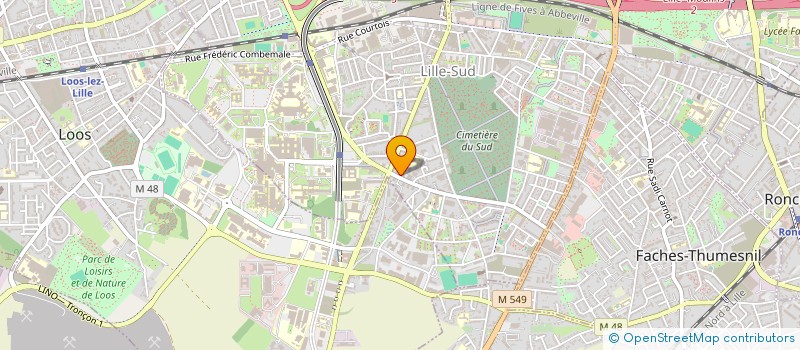 localisation de l'entreprise MADAME NEL NATHANAEL SOIHIER  LILLE