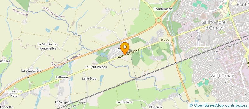 localisation de l'entreprise MADAME NELA-GEANINA IVANCIU à LA ROCHE-SUR-YON