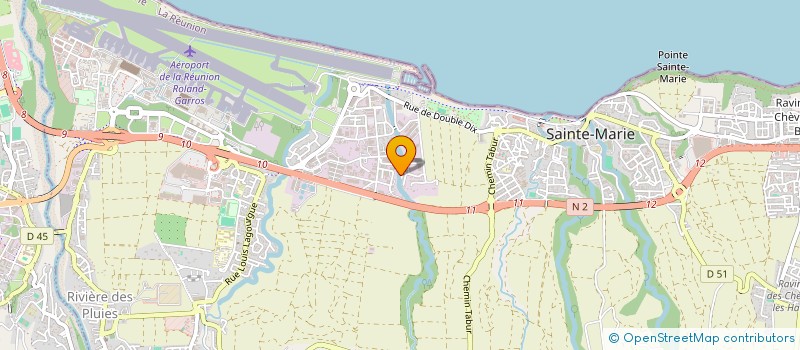 localisation de l'entreprise MADAME NELCY ALECTON  SAINTE-MARIE