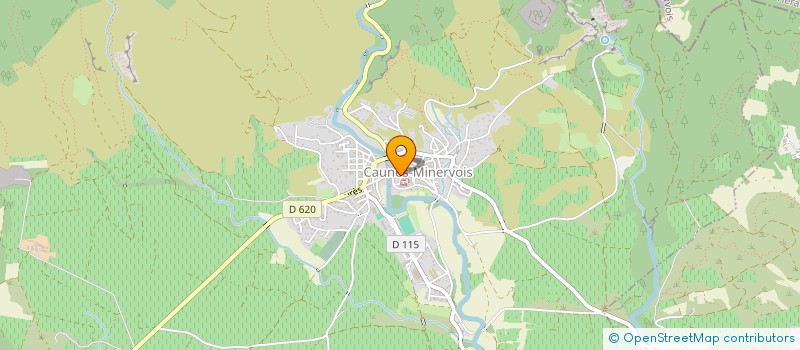 localisation de l'entreprise MADAME NELE BOUDRY à CAUNES-MINERVOIS