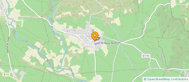 localisation de l'entreprise MADAME NELIA MACHADO DA SILVA  TRAUSSE