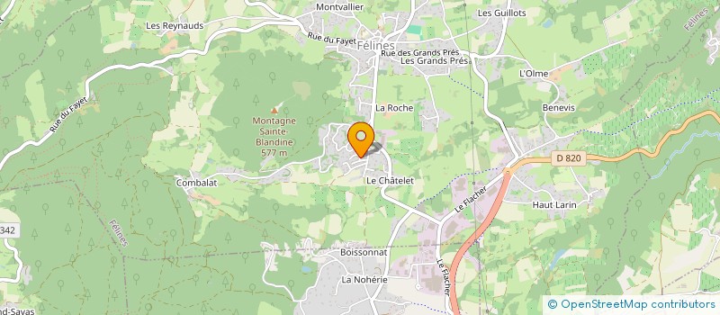 localisation de l'entreprise MADAME NELIDA VIEIRA BARRETO  FELINES