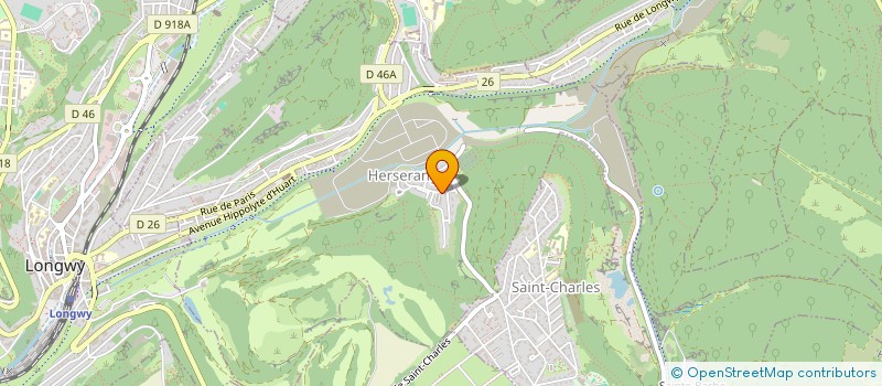 localisation de l'entreprise MADAME NELIE NGASSAM  HERSERANGE