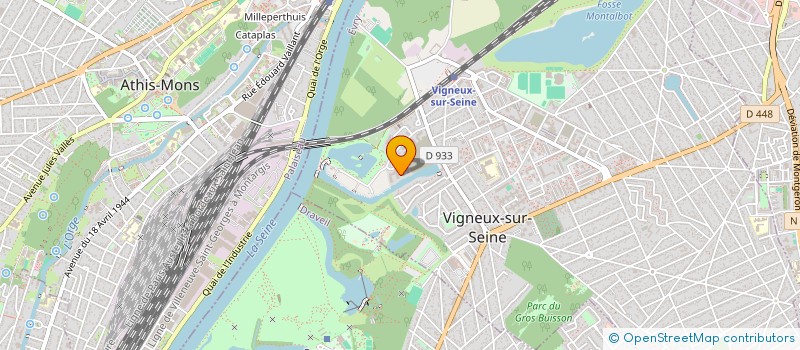 localisation de l'entreprise MADAME NELISA DARIUS à VIGNEUX-SUR-SEINE