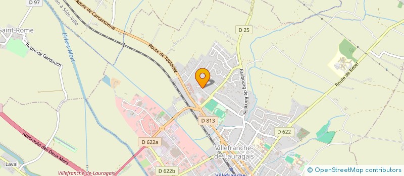 localisation de l'entreprise MADAME NELL DURANDEAU  VILLEFRANCHE-DE-LAURAGAIS