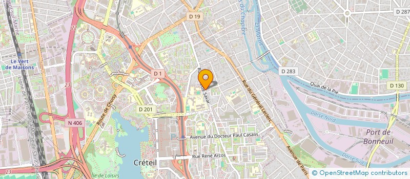 localisation de l'entreprise MADAME NELL ELBAZ  CRETEIL