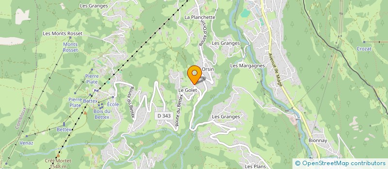 localisation de l'entreprise MADAME NELL JACQUEMOUD  SALLANCHES