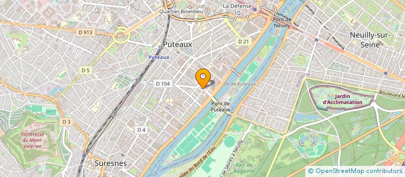 localisation de l'entreprise MADAME NELL MAZERBOURG  PUTEAUX