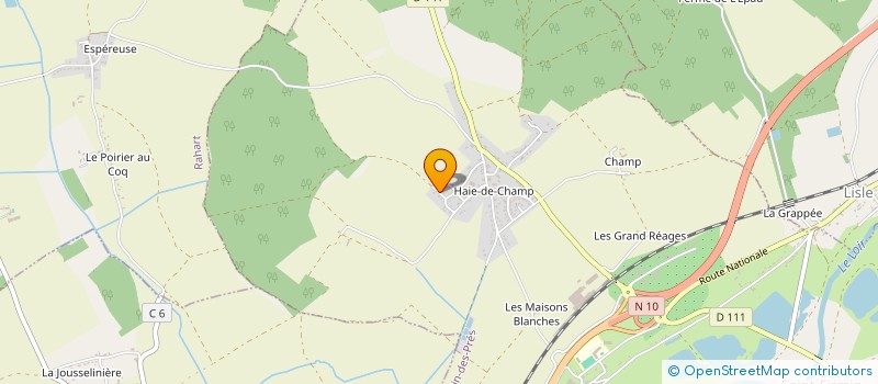 localisation de l'entreprise MADAME NELL MOLINIER  SAINT-FIRMIN-DES-PRES