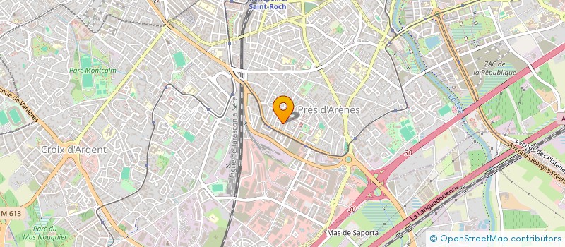 localisation de l'entreprise MADAME NELL VINCENT à MONTPELLIER