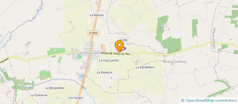 localisation de l'entreprise MADAME NELLA MAEVA AUMONT  VILLEBAUDON