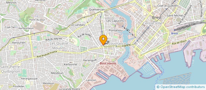 localisation de l'entreprise MADAME NELLA MIRZA à BREST