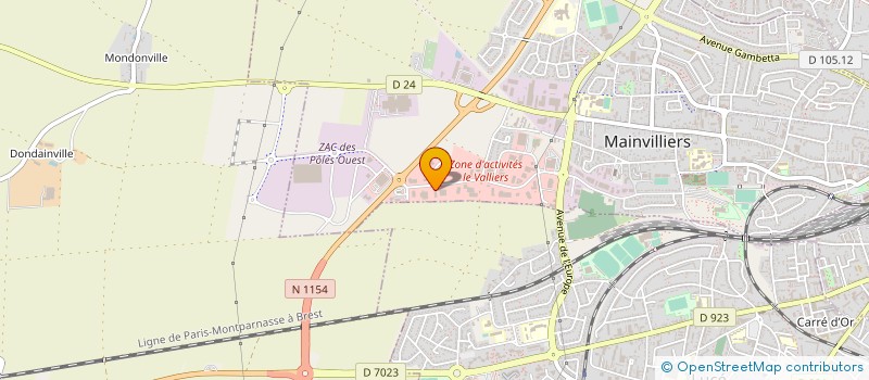 localisation de l'entreprise MADAME NELLAY-SELVI WUILLAI à MAINVILLIERS