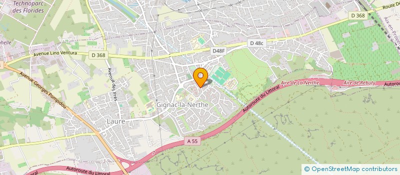 localisation de l'entreprise MADAME NELLIA CHETTOUH à GIGNAC-LA-NERTHE