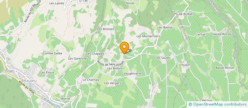 localisation de l'entreprise MADAME NELLIE VAN ATTEN  LANTIGNIE