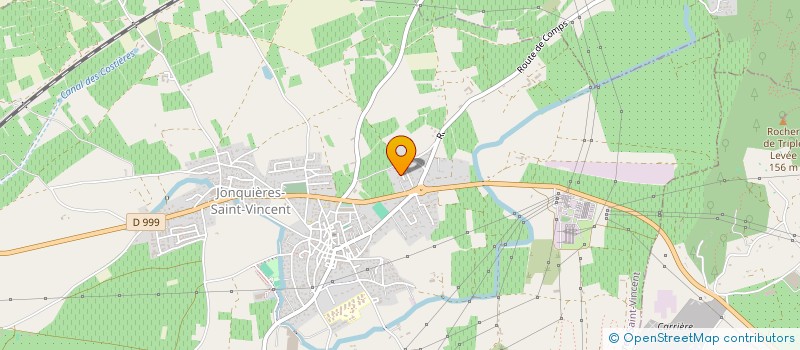 localisation de l'entreprise MADAME NELLY ANCELIN  JONQUIERES-SAINT-VINCENT