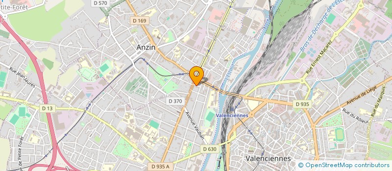localisation de l'entreprise MADAME NELLY ANDA à VALENCIENNES