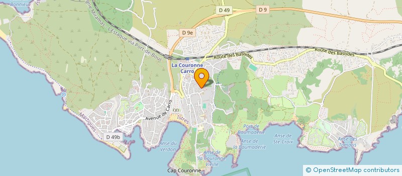 localisation de l'entreprise MADAME NELLY ANDREO à MARTIGUES