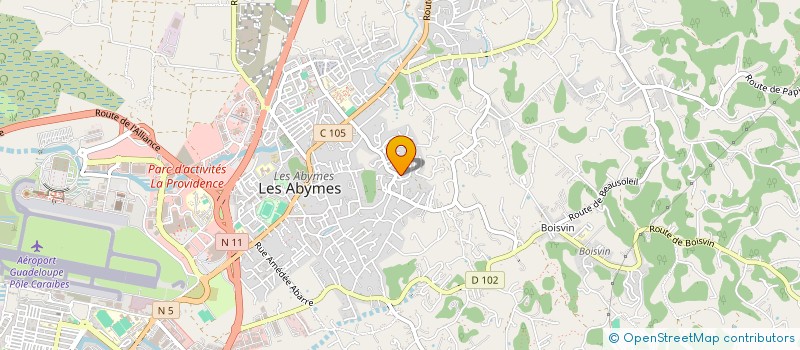 localisation de l'entreprise MADAME NELLY ARAMON à LES ABYMES