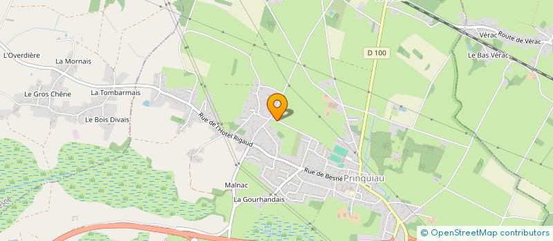 localisation de l'entreprise MADAME NELLY BADROUILLET  MALVILLE