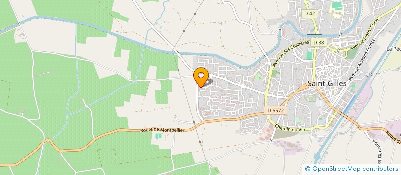 localisation de l'entreprise MADAME NELLY BARRAGAN  SAINT-GILLES