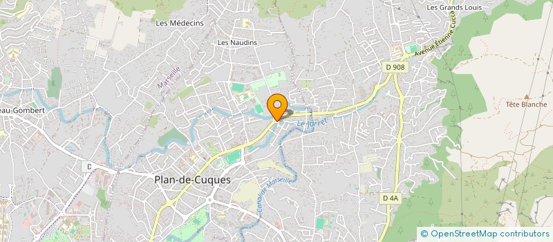 localisation de l'entreprise MADAME NELLY BARRARD à PLAN-DE-CUQUES