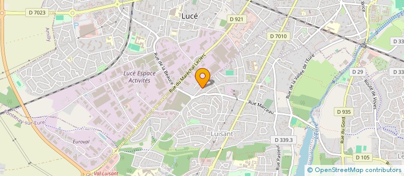 localisation de l'entreprise MADAME NELLY BASELLI à LUISANT