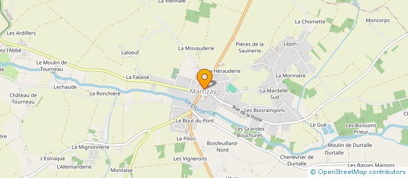 localisation de l'entreprise MADAME NELLY BASILE à MARTIZAY