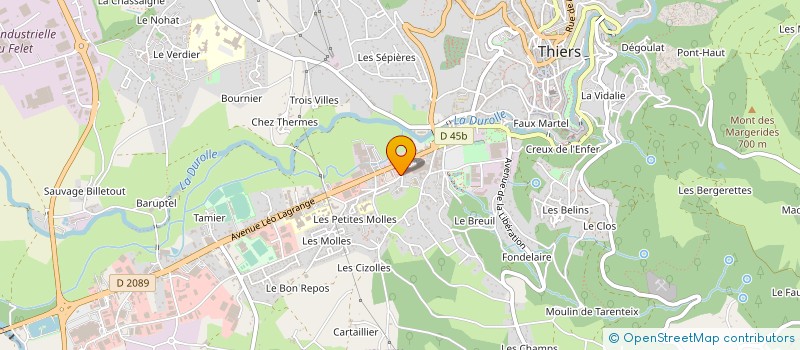 localisation de l'entreprise MADAME NELLY BEL LATROUSS à THIERS