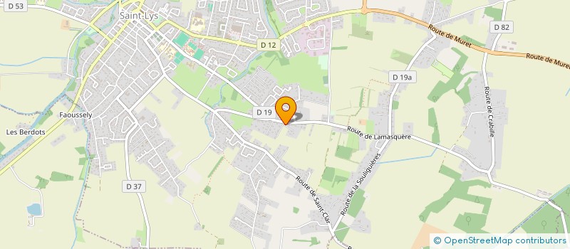 localisation de l'entreprise MADAME NELLY BELBARI  SAINT-LYS