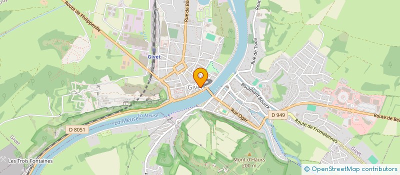 localisation de l'entreprise MADAME NELLY BELIN  GIVET