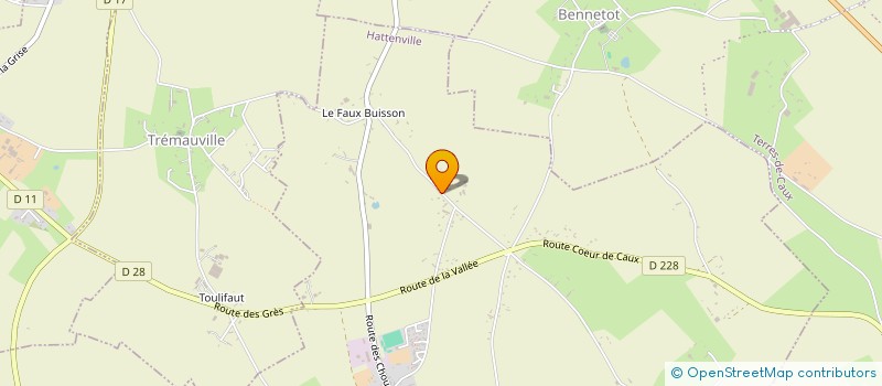 localisation de l'entreprise MADAME NELLY BELLET à HATTENVILLE