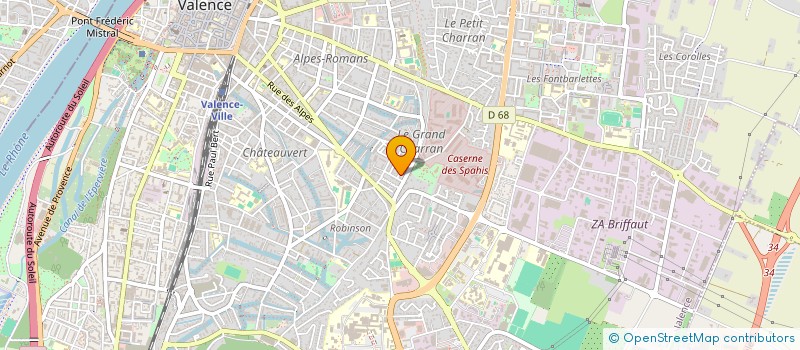 localisation de l'entreprise MADAME NELLY BEN HAYOUN à VALENCE