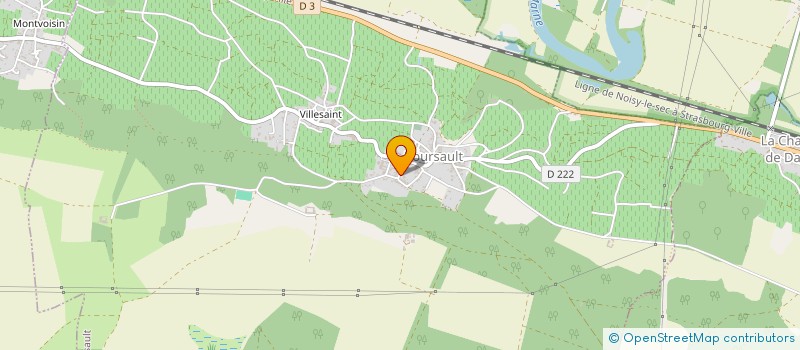 localisation de l'entreprise MADAME NELLY BENARD  BOURSAULT