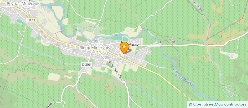 localisation de l'entreprise MADAME NELLY BIGOU  RIEUX-MINERVOIS