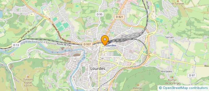localisation de l'entreprise MADAME NELLY BLANC à LESTELLE-BETHARRAM