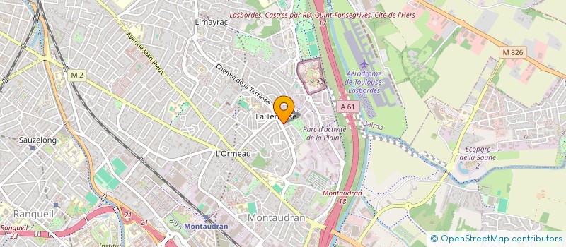 localisation de l'entreprise MADAME NELLY BONHOURE  TOULOUSE