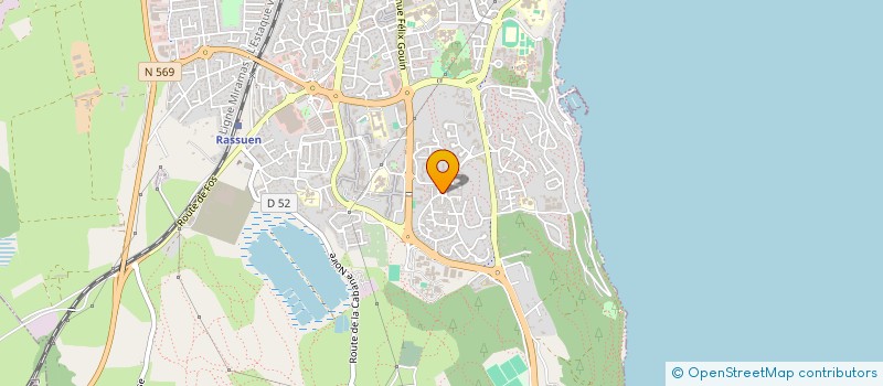 localisation de l'entreprise MADAME NELLY BOUILLON  ISTRES