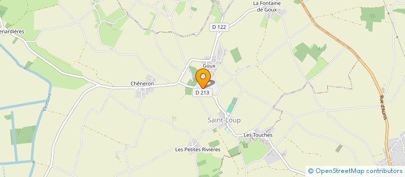 localisation de l'entreprise MADAME NELLY BOURGEADE  ST LOUP