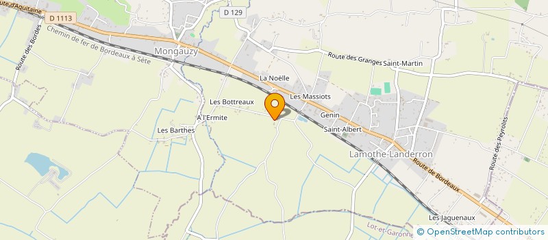 localisation de l'entreprise MADAME NELLY BREST à LAMOTHE-LANDERRON