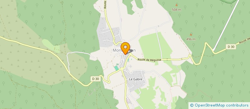 localisation de l'entreprise MADAME NELLY BROCARD à MONTMEYAN