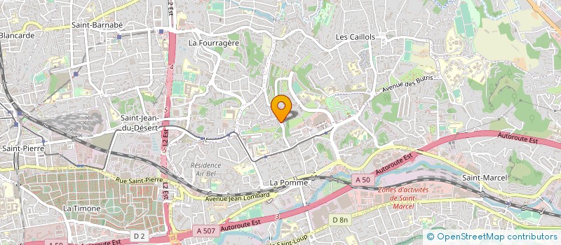 localisation de l'entreprise MADAME NELLY CARAT à MARSEILLE